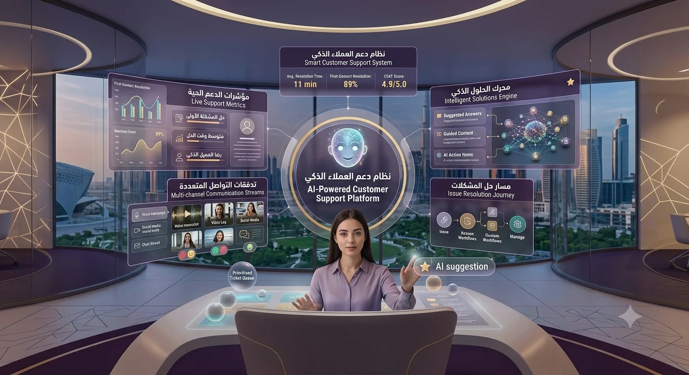 AI-Powered Customer Support Platform