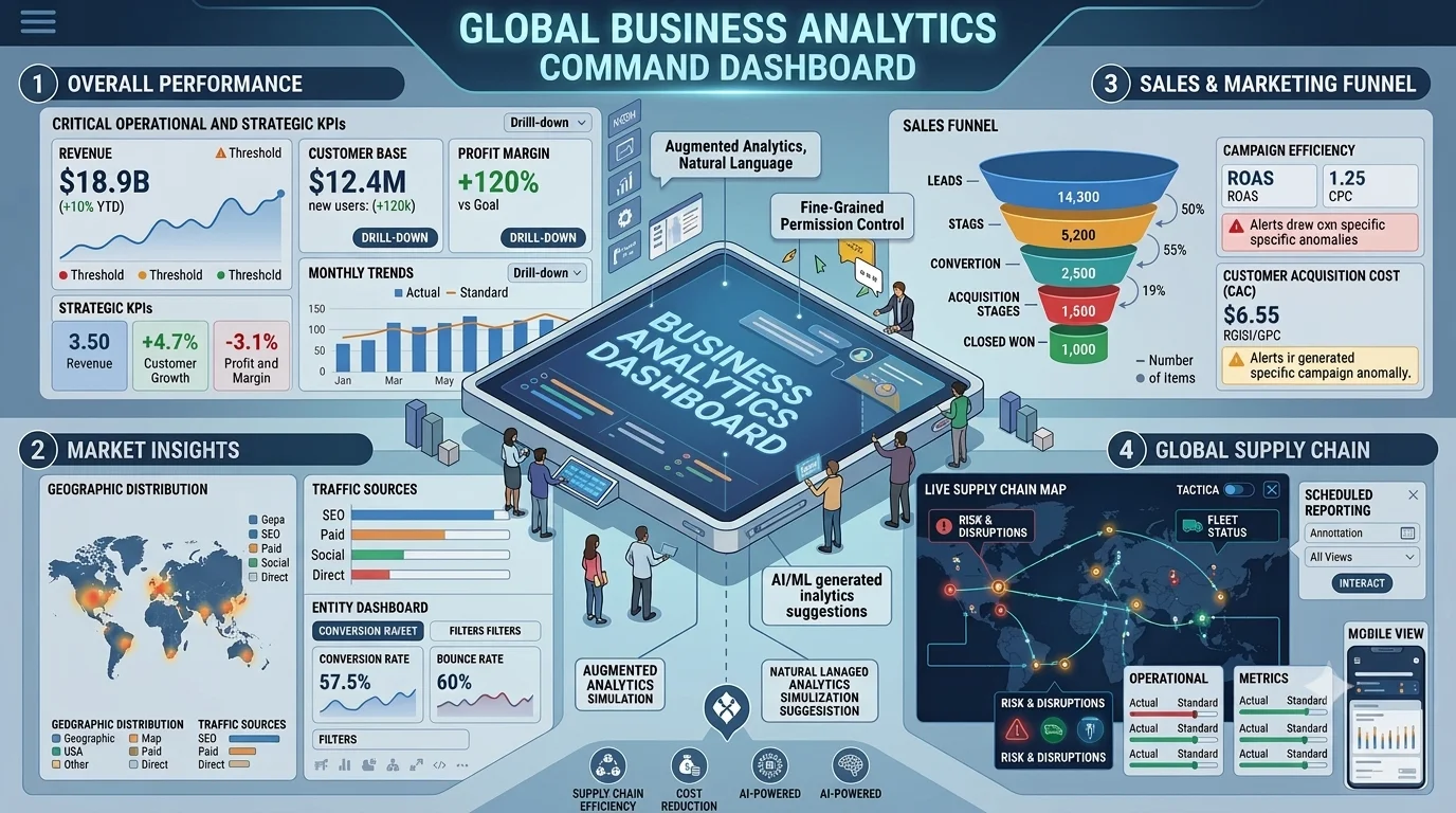 Business Analytics Dashboard
