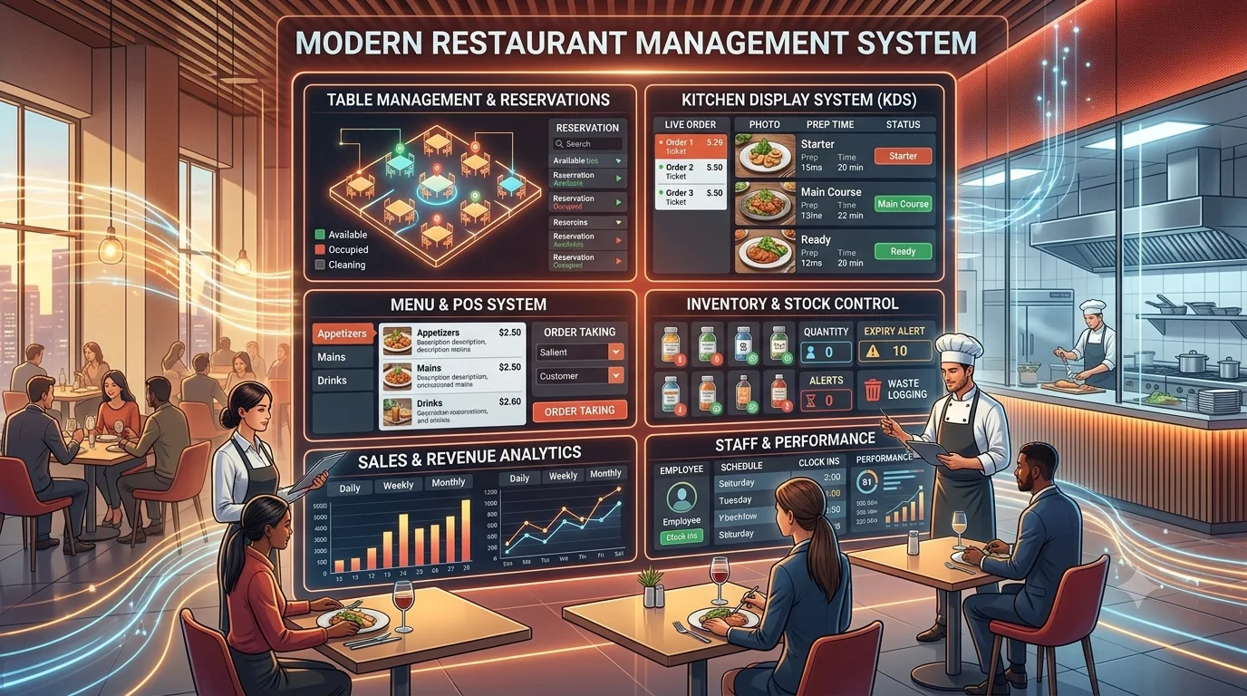 Modern Restaurant Management System