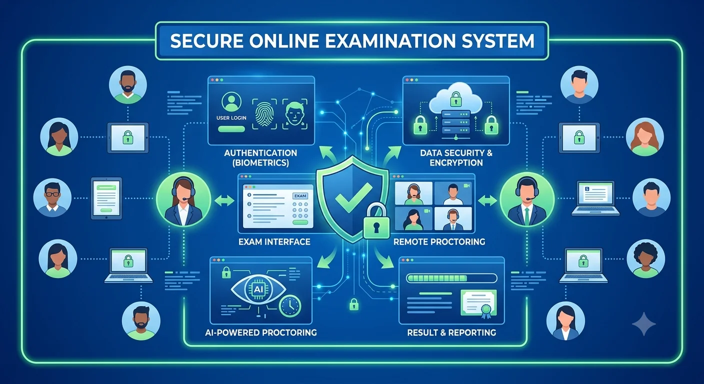 Secure Online Examination System
